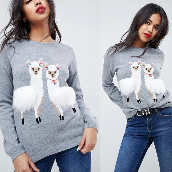ASOS Sweaters - ASOS Llama Sweater